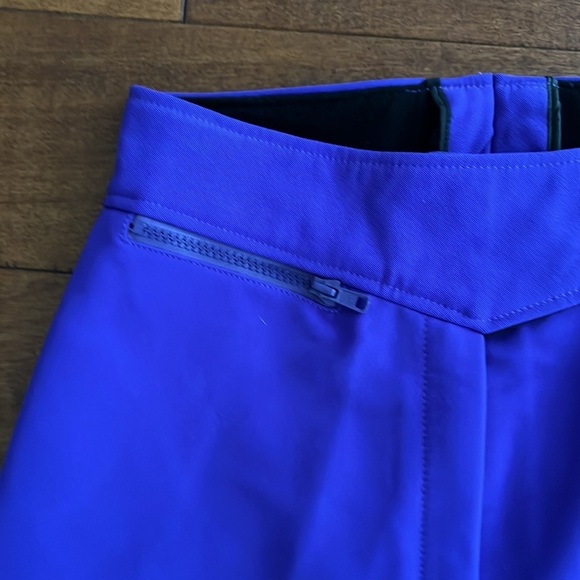 Vintage Obermeyer Women’s Blue Wool Blend Stirrup Ski Pants Made in Japan - Picture 3 of 10